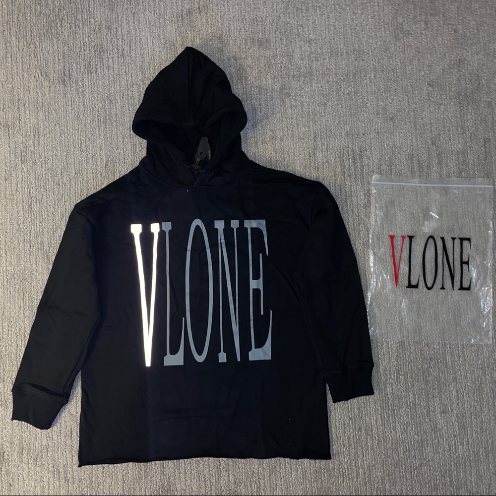 Vlone 3M Reflective Hoodie (Black)
